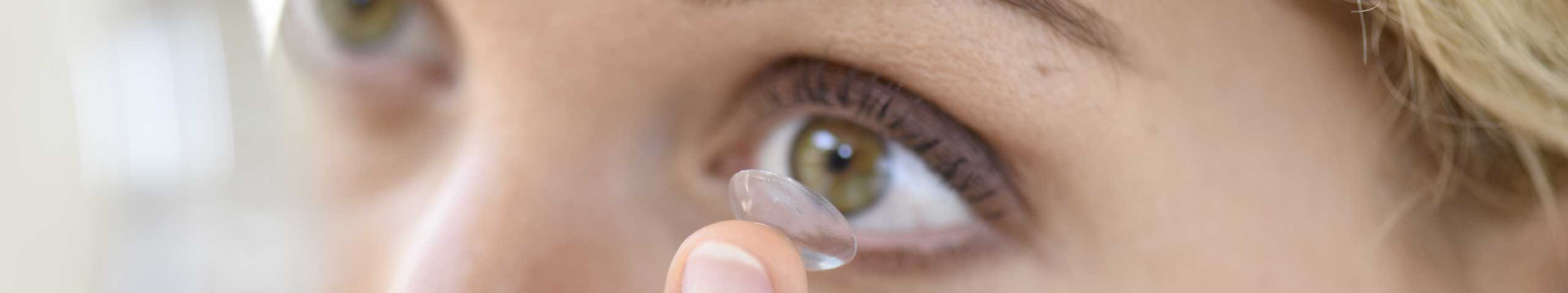 Soft contact lenses.