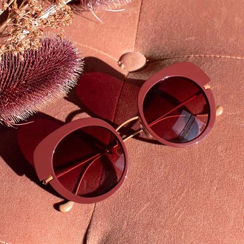 Designer sunglasses.