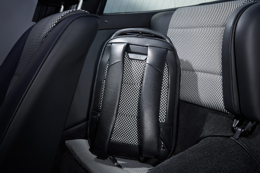 A Porsche Lifestyle backpack.