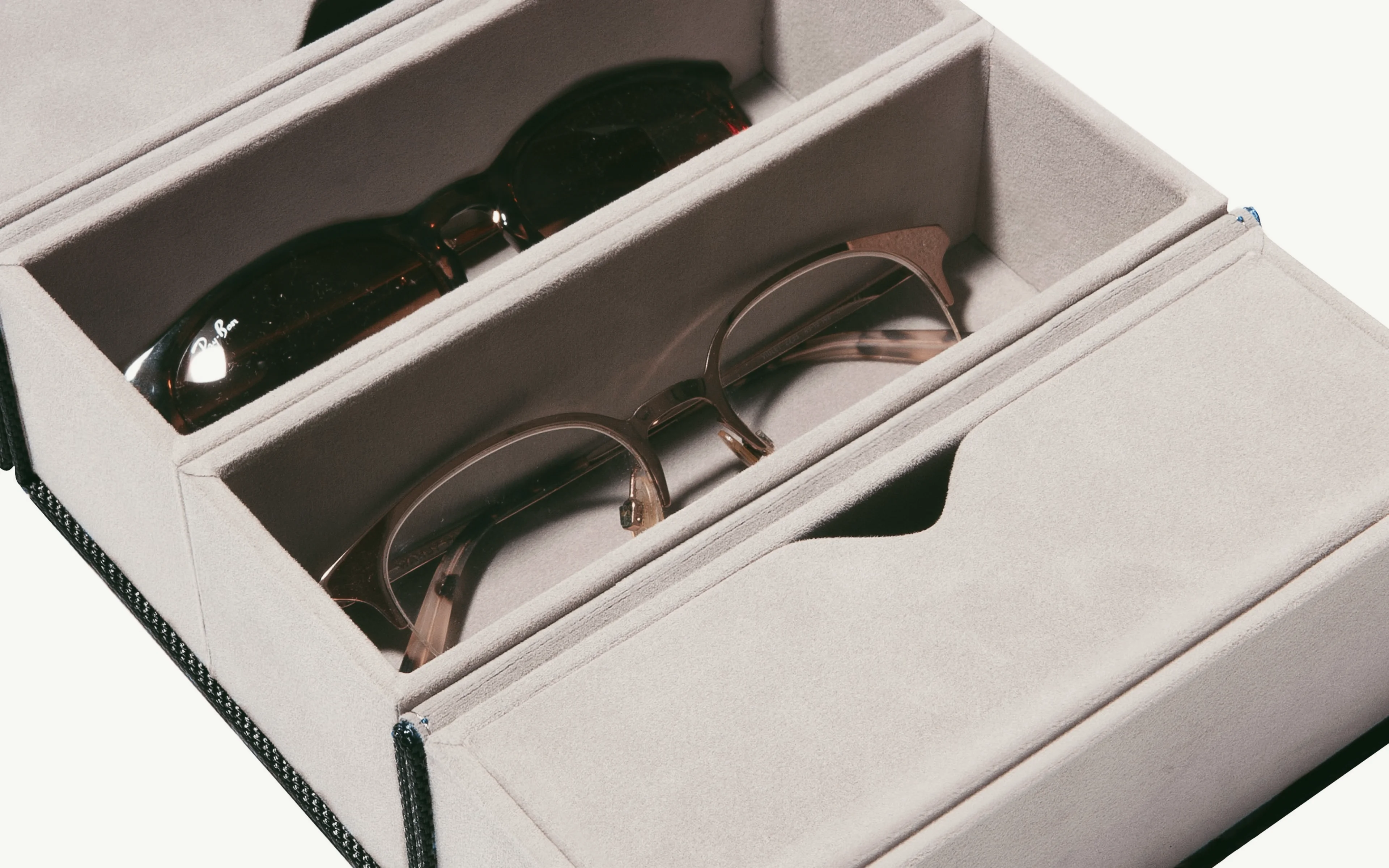 A OYOBox glasses case.