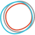 The Eye Practice logo symbol — three interlocking circles in blue, red and grey